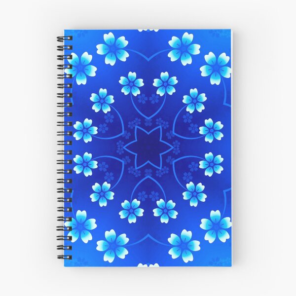 Item preview, Blue Flower Pattern designed and sold by florista69.