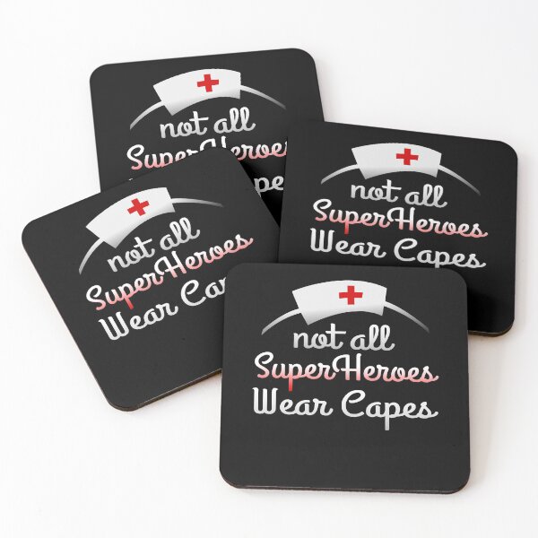 Item preview, Not All Superheroes Wear Capes- Nursing designed and sold by Visualsplendors.