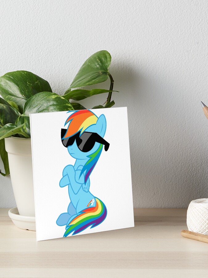 Rainbow Dash My Little Pony Friendship is Magic Art Print 