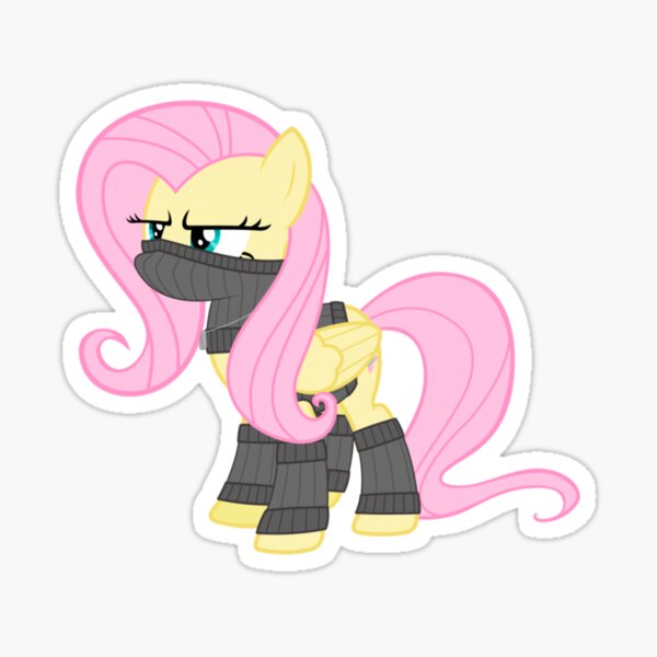 Aperçu de l'œuvre Fluttershy Ninja créée et vendue par Morphey22.