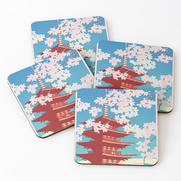 Item preview, Vintage Japan Tokyo Travel Poster - Asakusa Sensōji designed and sold by Kibatsu.