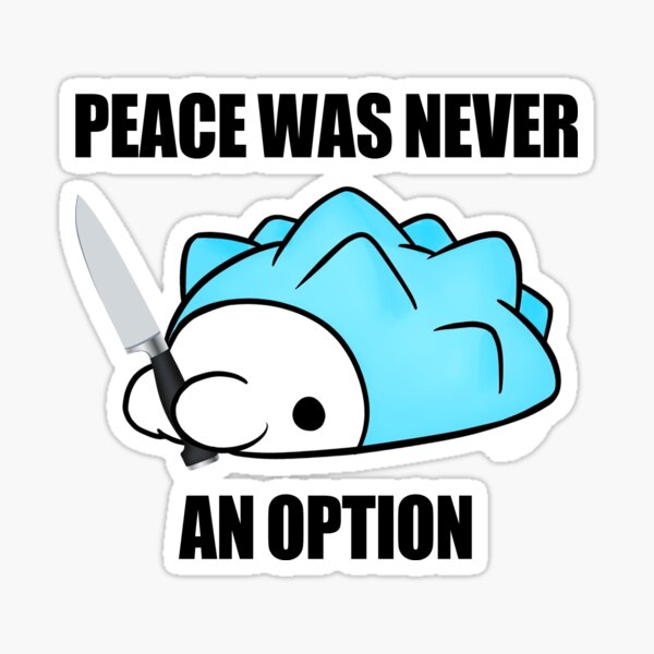 Snom - La paix n'a jamais été une option Sticker