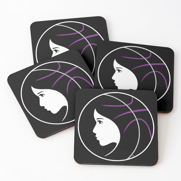Item preview, Girls and Womens Basketball Design Purple  designed and sold by FanWearHawaii.