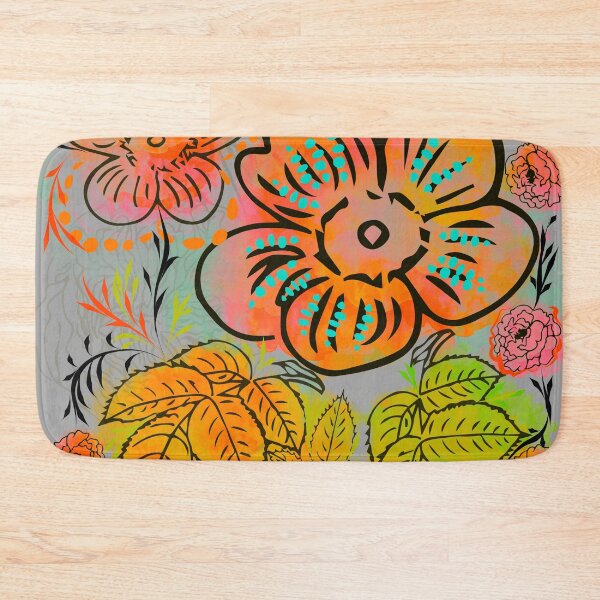 Item preview, Floral illustration pattern  designed and sold by Nora Gad.