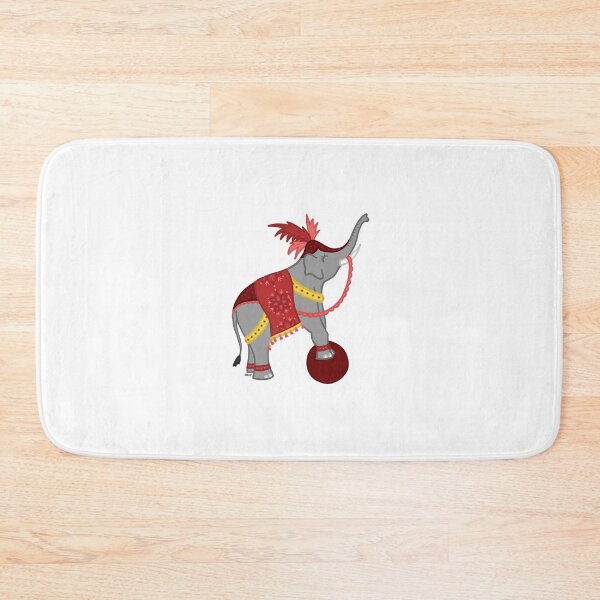 Item preview, Circus Elephant with Ball Digital Drawing designed and sold by dreamdrawer15.