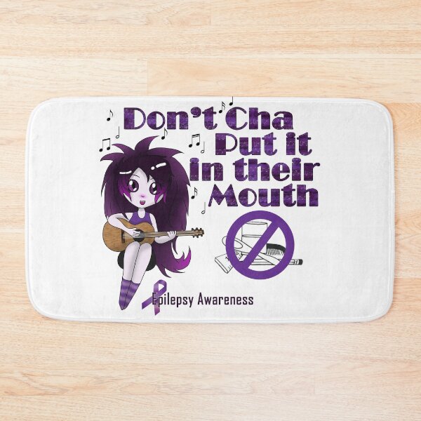 Item preview, Don't You put it in your mouth - Epilepsy Awareness  designed and sold by KlickWitch.