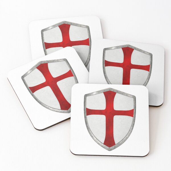 Item preview, crusader cross templar shield crusade designed and sold by EsoxOlivier.