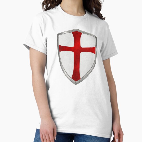 Item preview, crusader cross templar shield crusade designed and sold by EsoxOlivier.