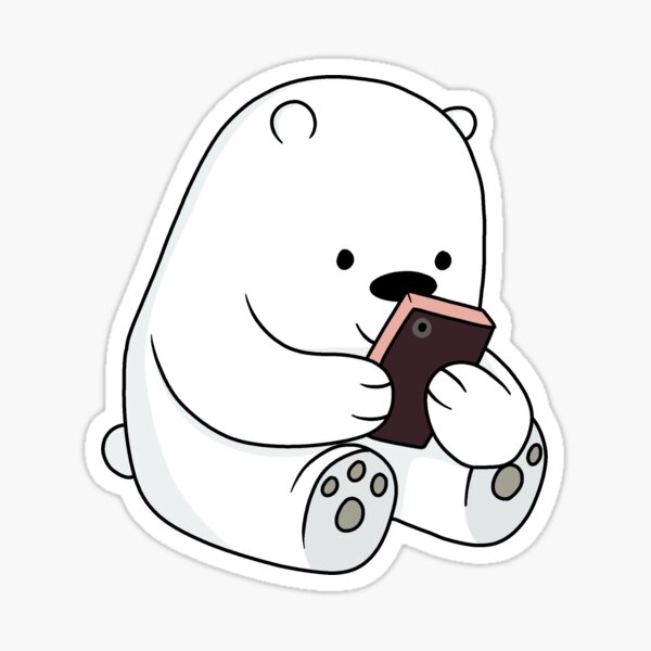 pics Ice Bear We Bare Bears Stickers redbubble