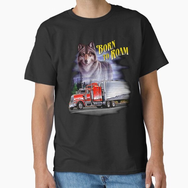 Item preview, Wolf Born to Roam Truck designed and sold by KA DESIGNS.