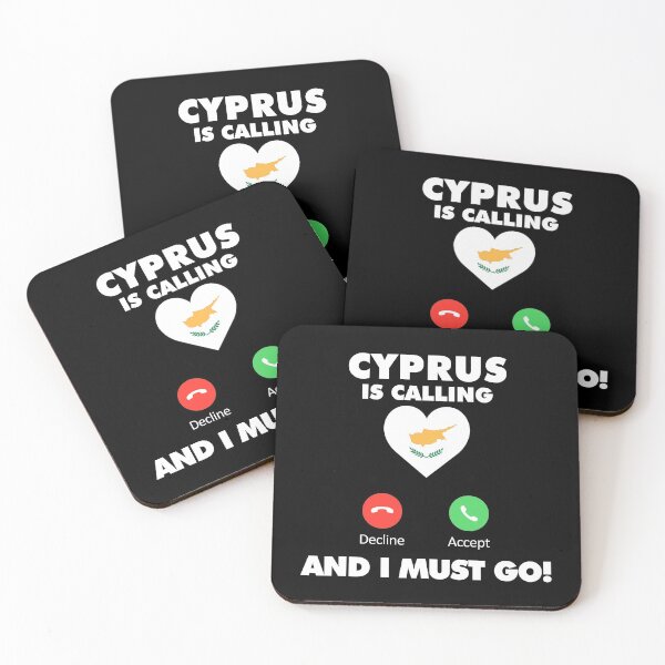 Item preview, Cyprus is Calling and I Must Go designed and sold by HelloFromAja.