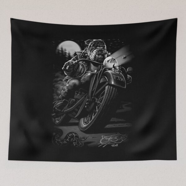 Item preview, Black Pit bull Rider designed and sold by KA DESIGNS.