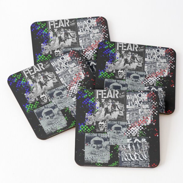 Item preview, west coast punk rock wall  designed and sold by SilentlyRob668.