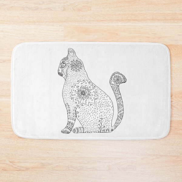 Item preview, Mandala Cat designed and sold by Manitarka.