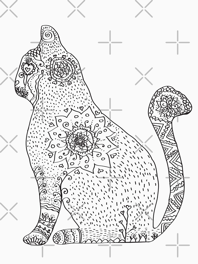 Mandala Cat by Manitarka