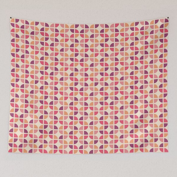 Item preview, Geometric Pattern: Quarter Circle: Pippa designed and sold by Red Wolf.