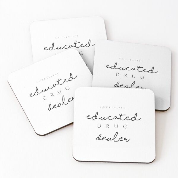 Item preview, Educated Drug Dealer - Nurselife Minimalist Design  designed and sold by Tropical Blood.