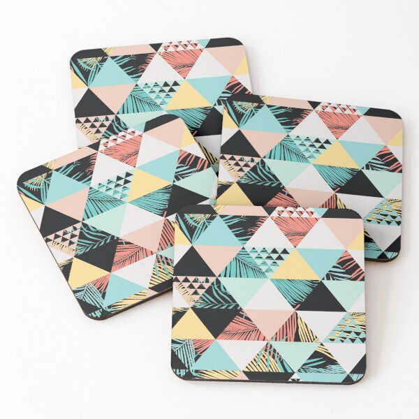 Item preview, Tropical leaves trendy colors seamless pattern designed and sold by amethystdesign.
