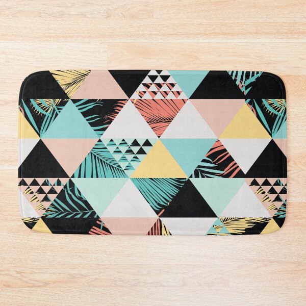 Item preview, Tropical leaves trendy colors seamless pattern designed and sold by amethystdesign.