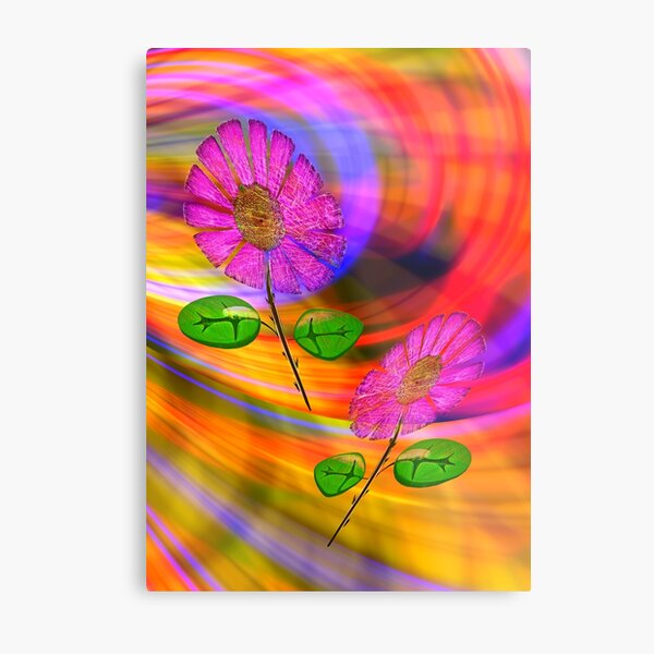 Be Happy Feng Shui Metal Print