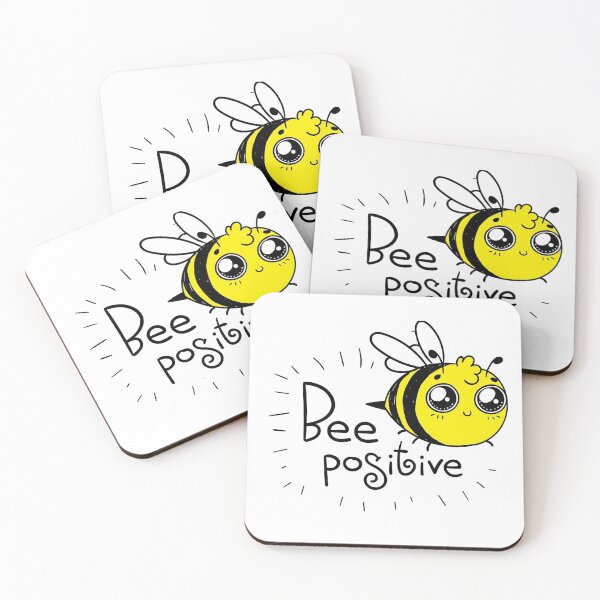 Item preview, Bee positive designed and sold by colorhadaa.