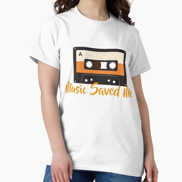 Item preview, Music Saved Me designed and sold by GeneticRambles Shop.