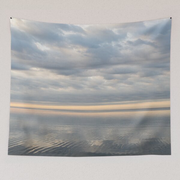 Item preview, Tranquil Dawn - Fluid Platinum Shapes and Patterns designed and sold by Georgia Mizuleva.