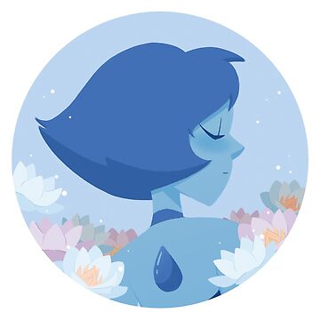 Artwork thumbnail, Pastel Lapis Lazuli portrait by bealorart