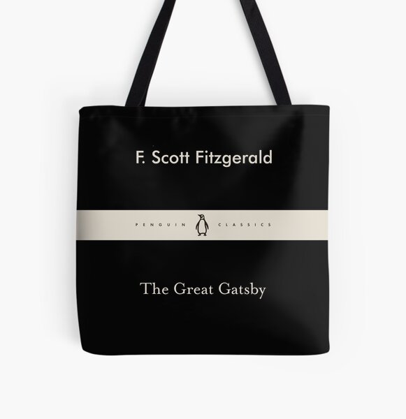 the great gatsby penguin classics All Over Print Tote Bag