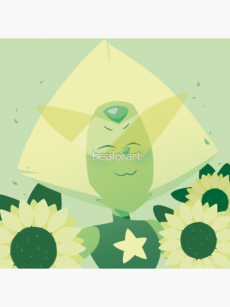 Pastel Peridot portrait by bealorart
