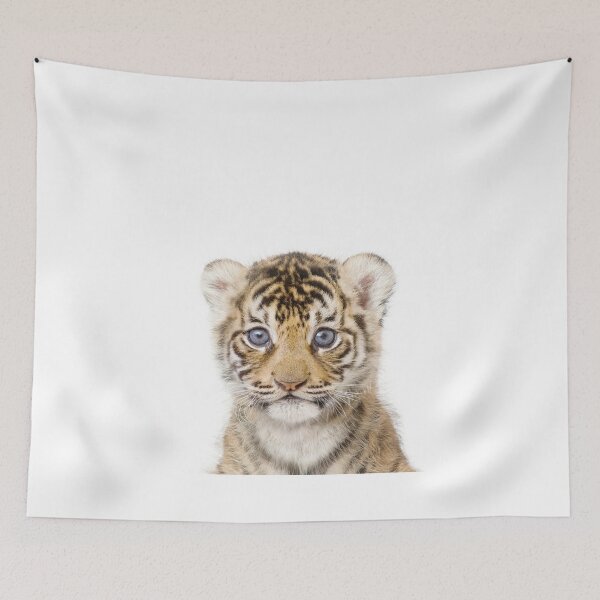 Item preview, Tiger Baby Animals Art by Zouzounio Art designed and sold by zouzounioart.