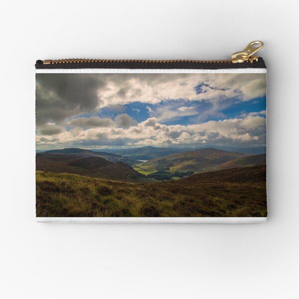 the wicklow mountian way Zipper Pouch
