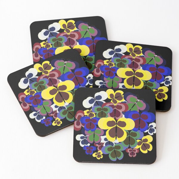 Item preview, Burgundy Yellow Blue Pansy Butterflies  designed and sold by hcetinuk.