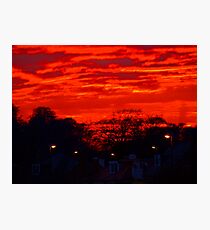 sunset Photographic Print