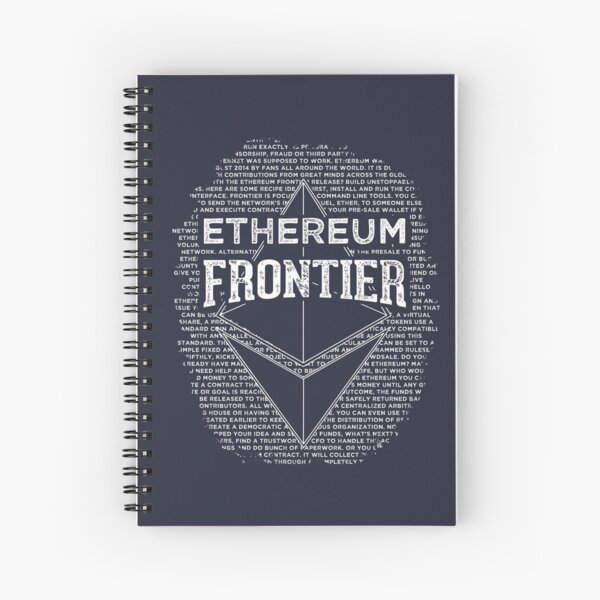 Item preview, Ethereum Frontier (blue base) designed and sold by Andrea Beloque.