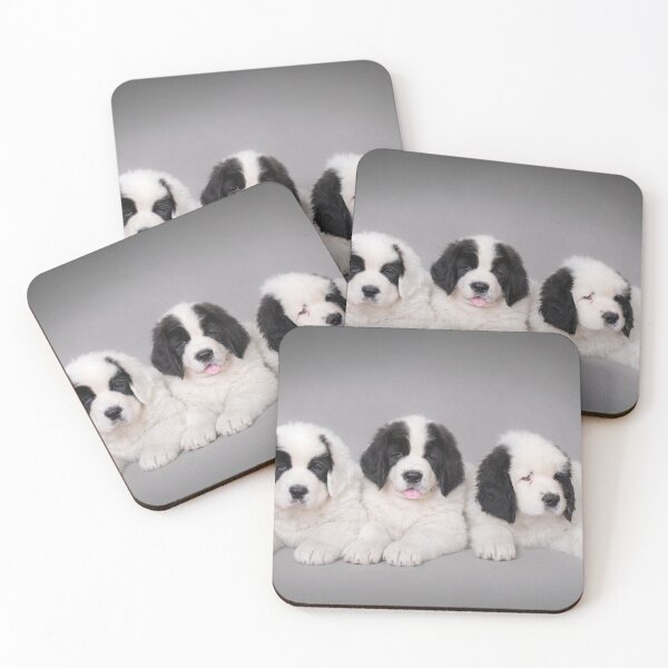 Item preview, Landseer puppies designed and sold by PetsArt.