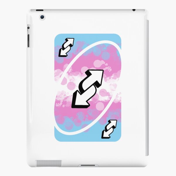 genderfluid pride uno reverse card | iPad Case & Skin