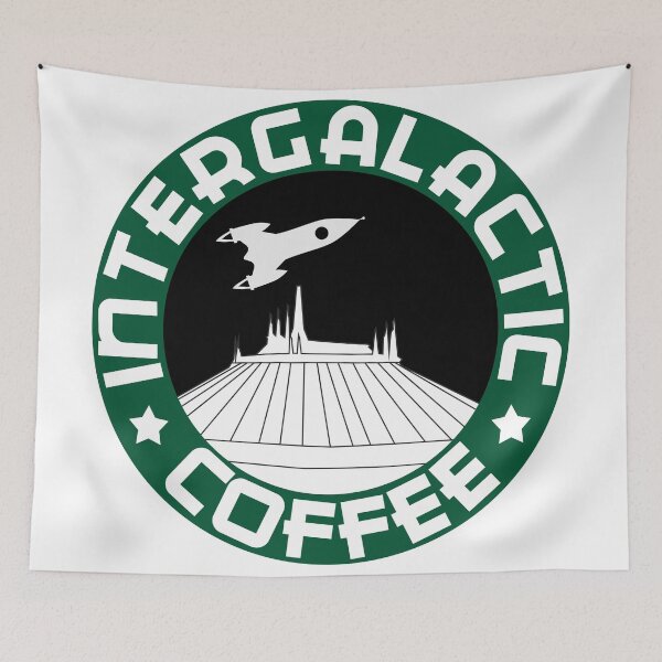 Item preview, Intergalactic Coffee Company designed and sold by FandomTrading.