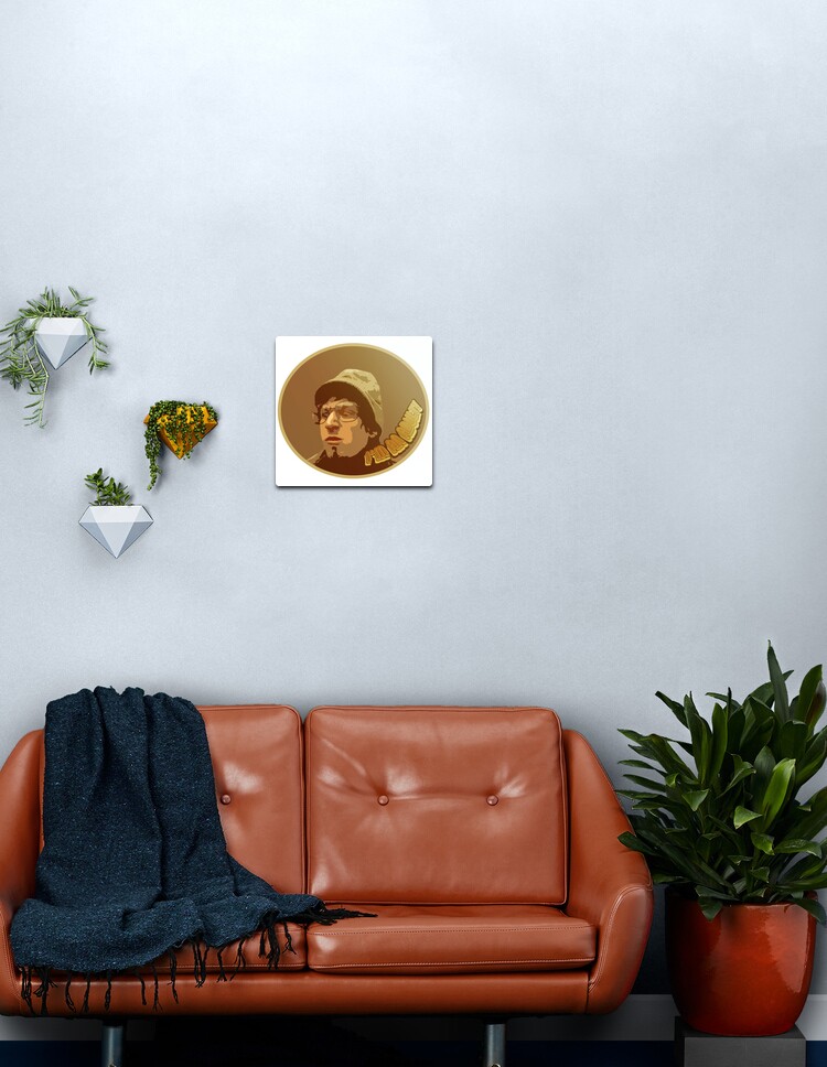 Andy Samberg Warf Es Auf Den Boden Metallbild Von Stephensking Redbubble