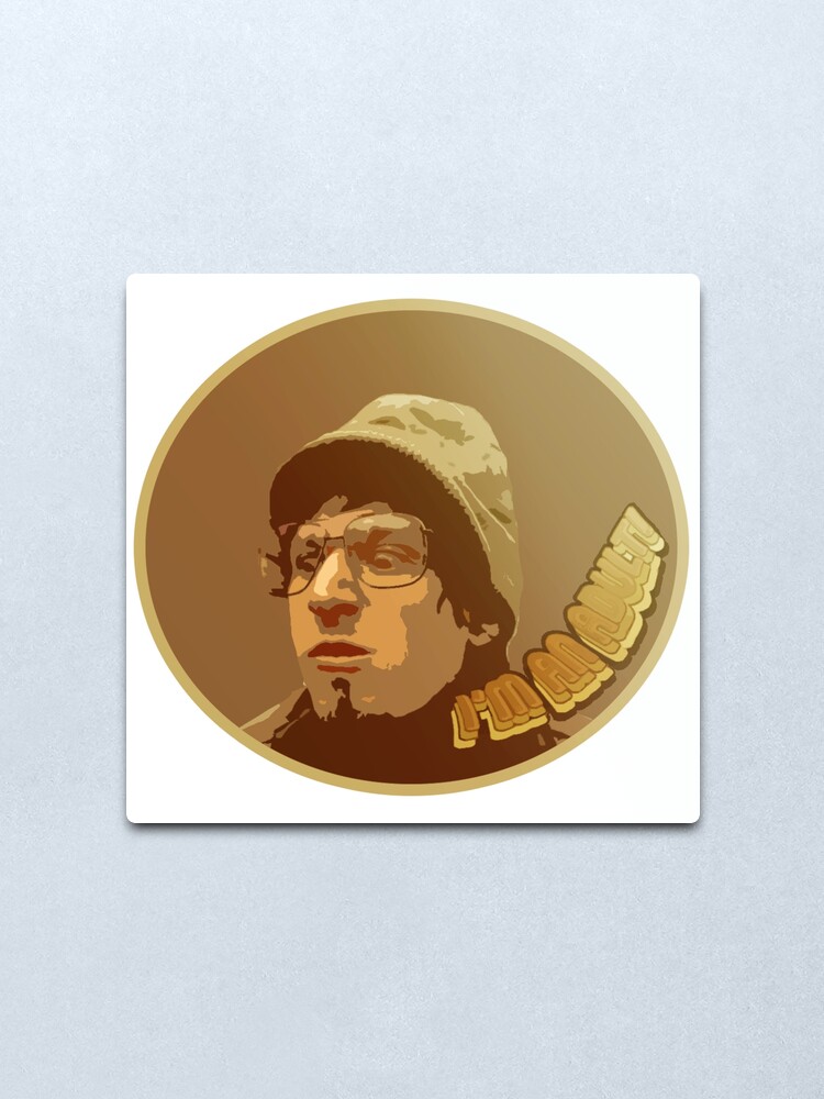 Andy Samberg Warf Es Auf Den Boden Metallbild Von Stephensking Redbubble