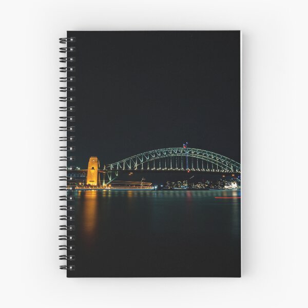 Item preview, Sydney Harbour Bridge at Night designed and sold by matthogan77.