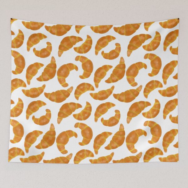 Item preview, French croissant pattern designed and sold by KeytonDesign.