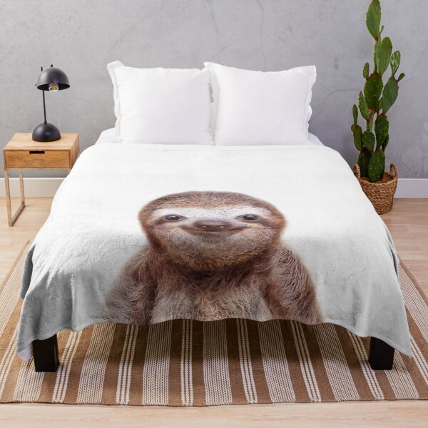 Item preview, Baby Sloth Animals Art by Zouzounio Art designed and sold by zouzounioart.