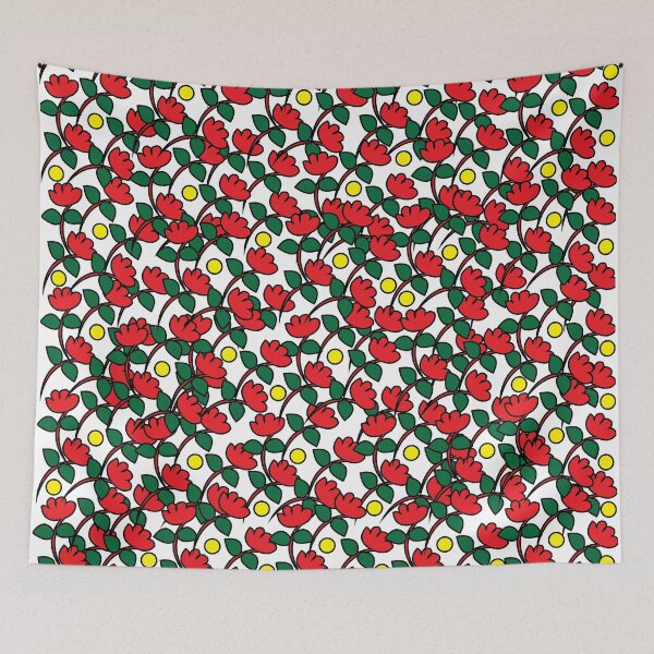Aperçu de l'œuvre Fleurs rouges créée et vendue par Nisha Prabhu.