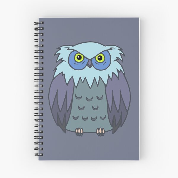 Item preview, Grey and Blue Owl designed and sold by ZendettaSama.