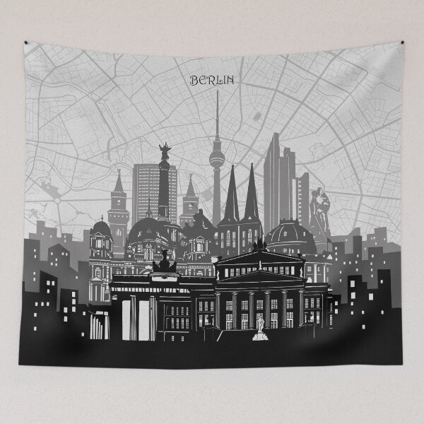 Item preview, berlin skyline designed and sold by BekimART2.