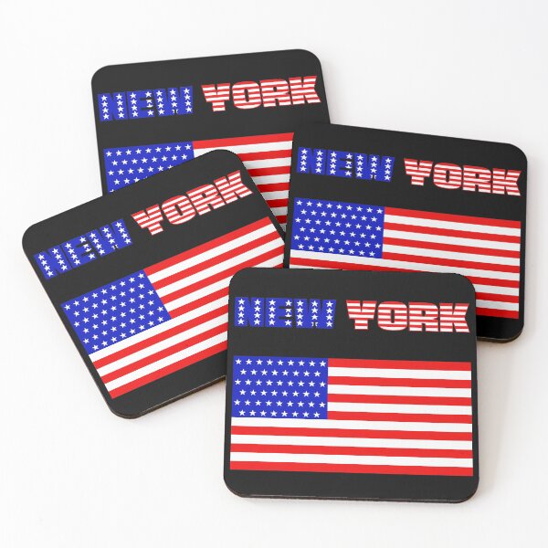 Item preview, New York and the American flag designed and sold by DafyddEm.