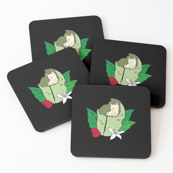 Item preview, Coffee beans(Insect damage)- black designed and sold by GMY.