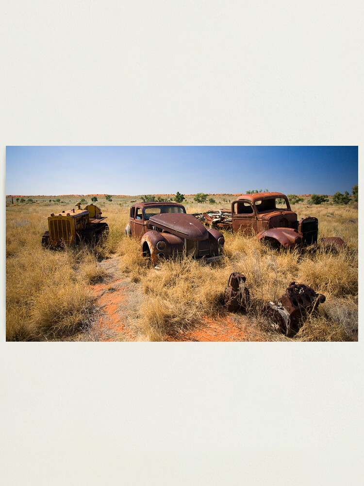 Alternate view of Old Vehicles Wrecks Photographic Print