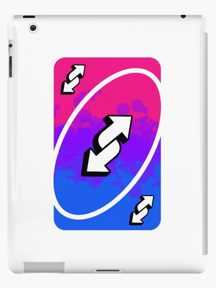 gay pride uno reverse card iPad Case & Skin for Sale by dallonashby